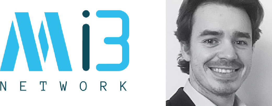 Photo of Dominic Perry & i3Works Logo