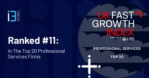 i3Works ranked in 11th place in the Top 20 Professional Services Firms